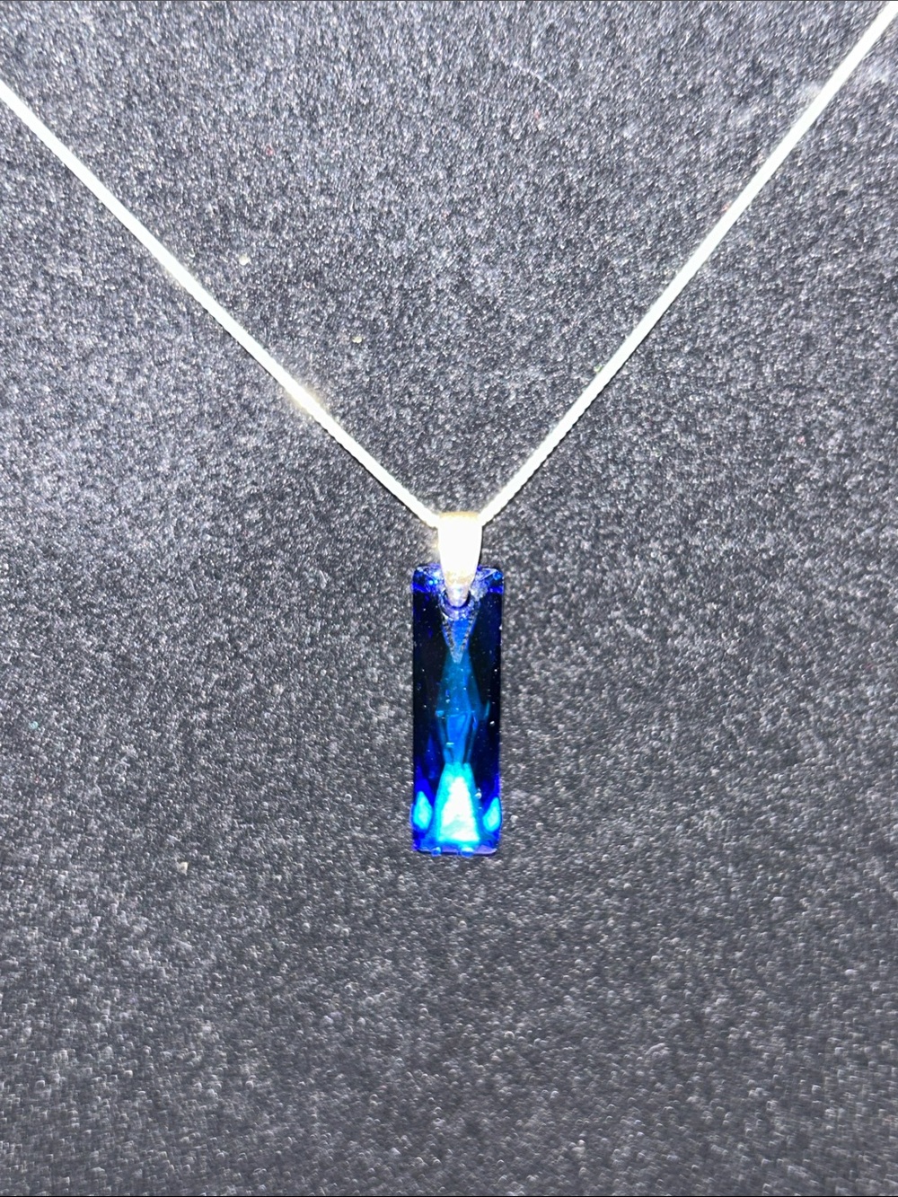 London Blue Topaz 925 Sterling Silver Necklace